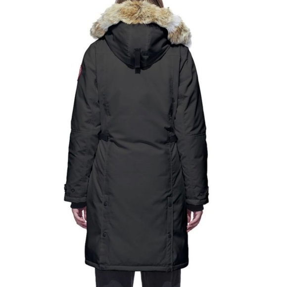 Canada Goose Women's 2506L Kensington Parka Coat in Black Size M - Picture 4 of 12
